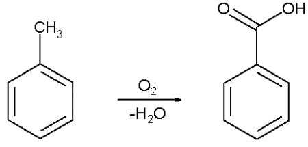 Кристаллизация бензойной кислоты уравнение реакции