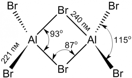 Уравнение реакции аллюминий и бром