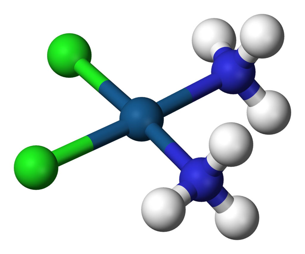 Цис молекула. Цисплатин формула. Цис-дихлородиамминплатина(II). Молекула металла. Этилендиамин хелатный комплекс.